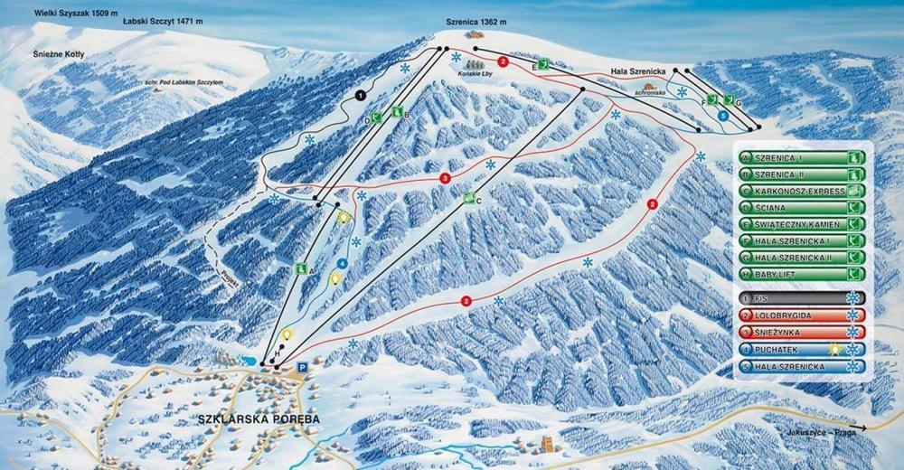 Apartmán Sudety Hut 3 Podgórzyn Exteriér fotografie